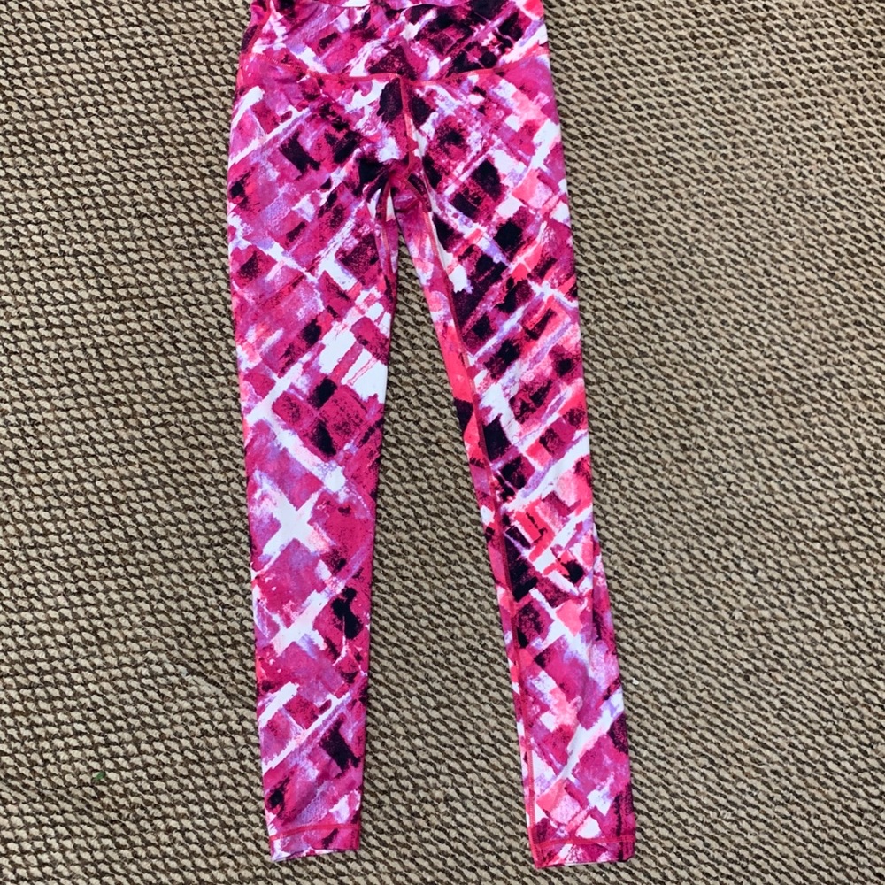 Printed workout leggings
